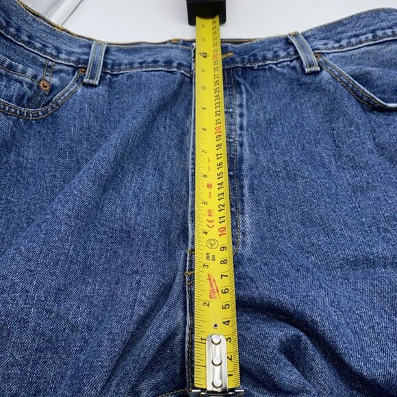 Levis Strauss 501 Red Tab Men’s Button Fly Blue Jeans 40W X 30L Vintage Mexico - Picture 14 of 16